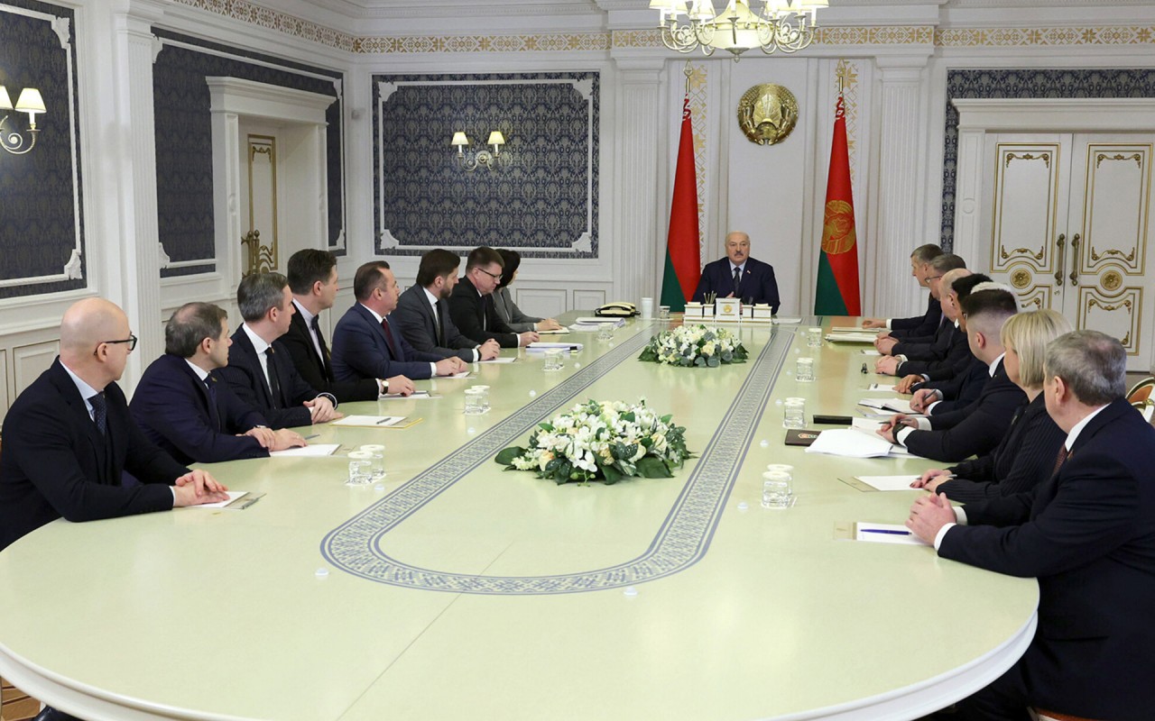 Встреча с доверенными лицами на прошедших президентских выборах