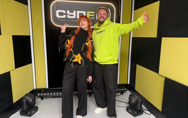 Стасья Корсак в эфире «Супер FM»
